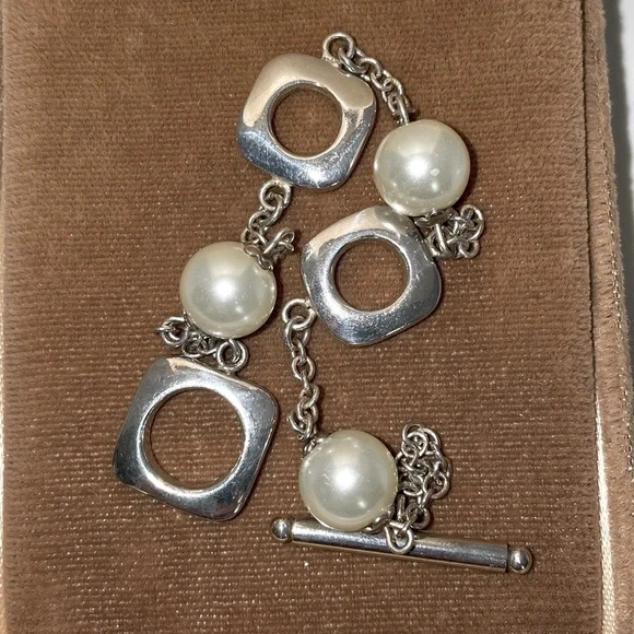 Tiffany Co Bracelet Stamped 925 Tiffany Co Silver 1837 Square